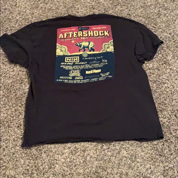 Aftershock T-shirt 2017 Sacramento discovery - Picture 8 of 10